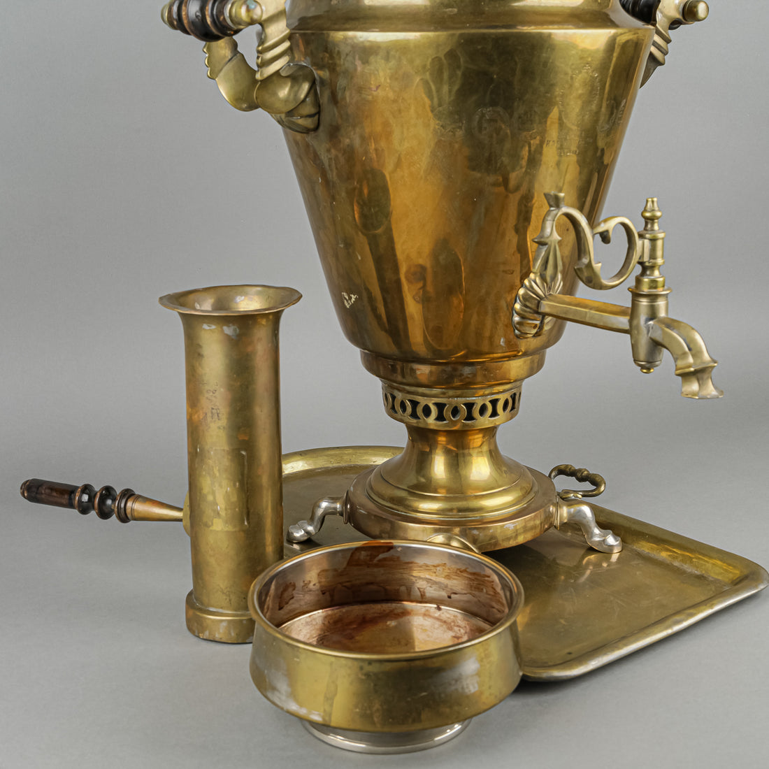 Antique Imperial Russian Samovar 4 Pieces