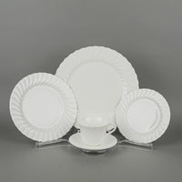 WEDGWOOD Candlelight White 12 Place Settings