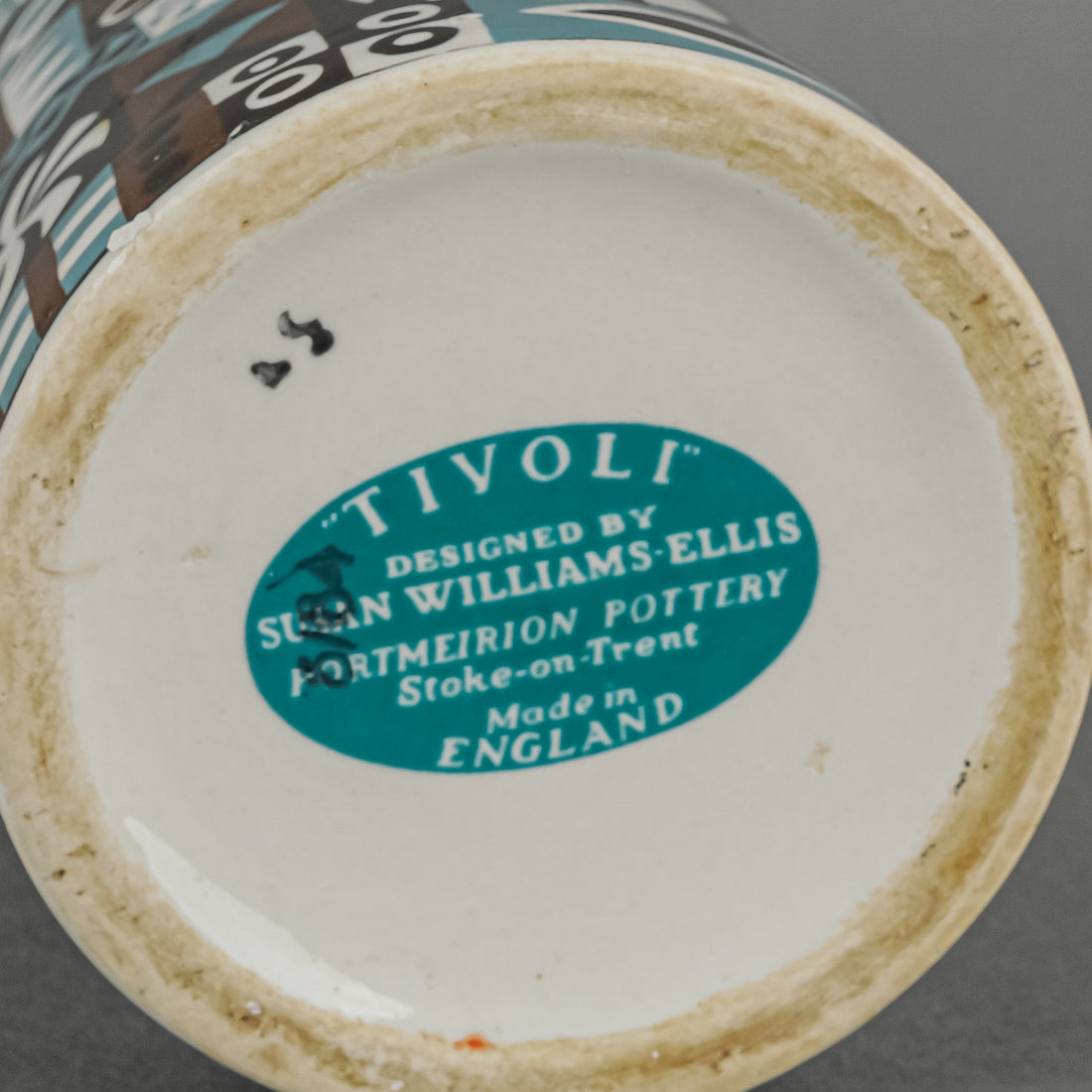 PORTMEIRION Tivoli Canisters With Cork Tops Set Of 5