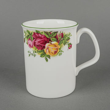 ROYAL ALBERT Old Country Roses Smooth Sided Mugs Set Of 4
