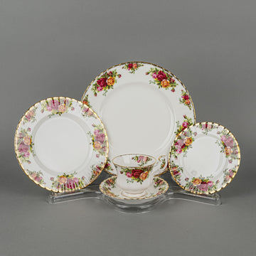 ROYAL ALBERT Old Country Roses 8 Place Settings