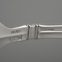 BIRKS George II Engraved Sterling Silver Serving Spoons - Set of 3