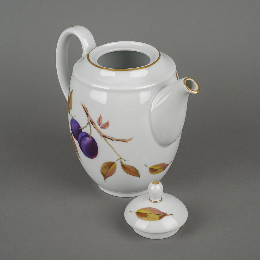 ROYAL WORCESTER Evesham Coffee Pot with Lid
