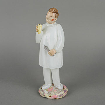 BOHEMIA Art Glass Dentist Figurine