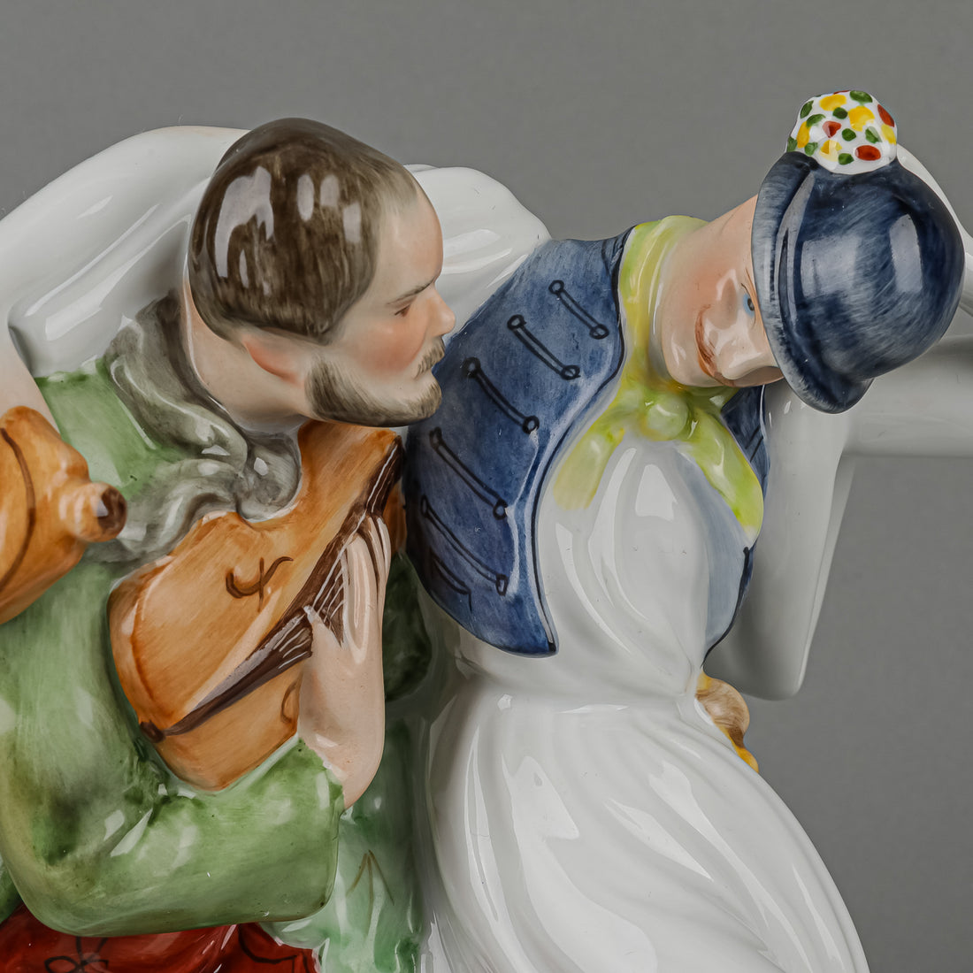 HEREND Figurine Hungarian Men Dancing 5512