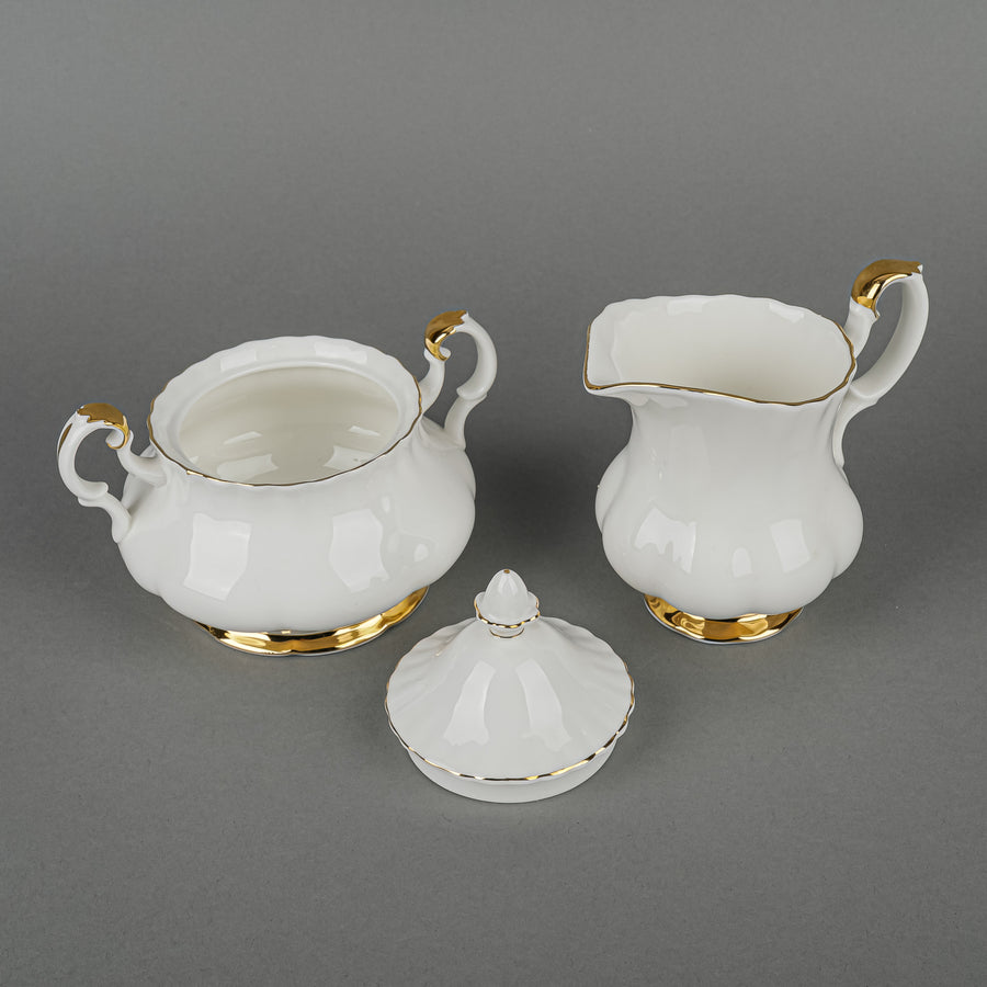 ROYAL ALBERT Val D'or Tea Service 5 Pieces