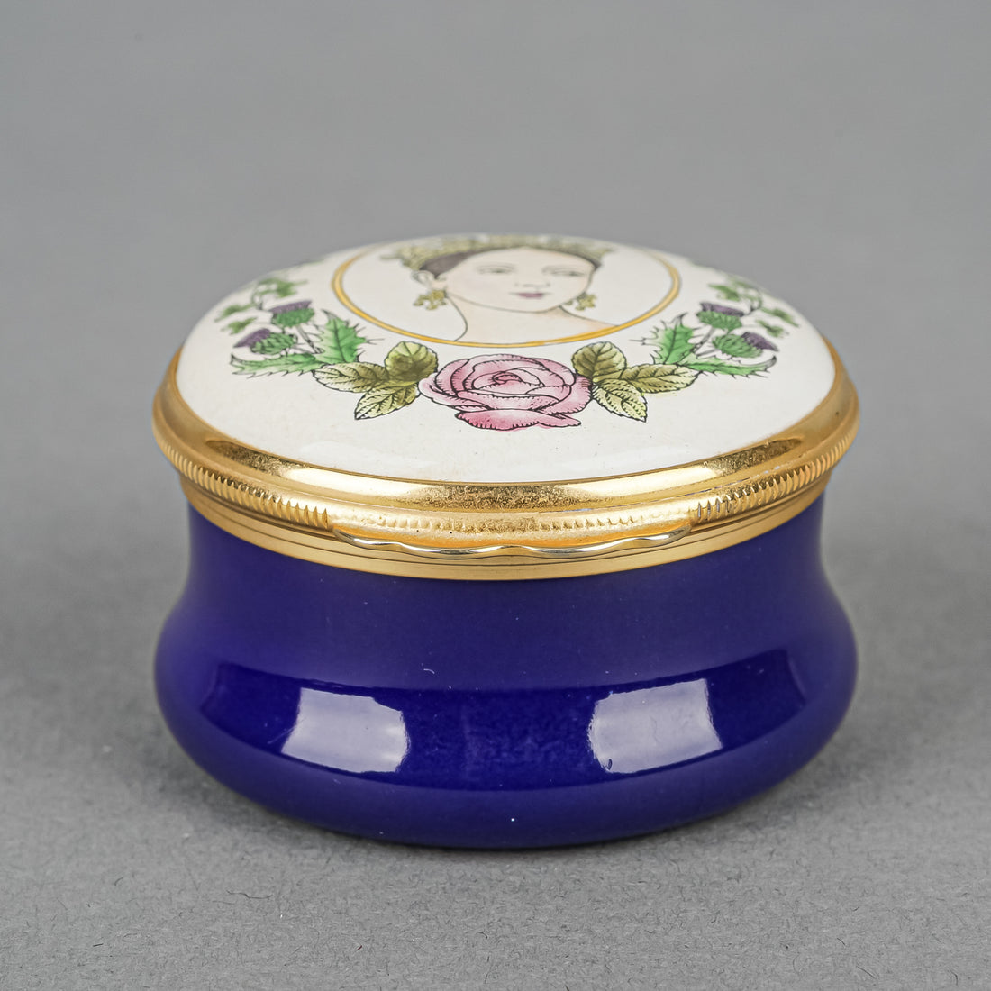 HALCYON DAYS Enamel Box - Victoria BC