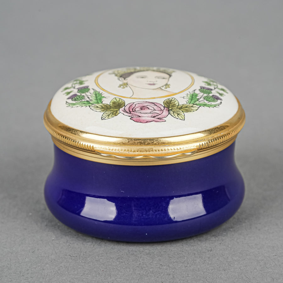 HALCYON DAYS Enamel Box - Victoria BC