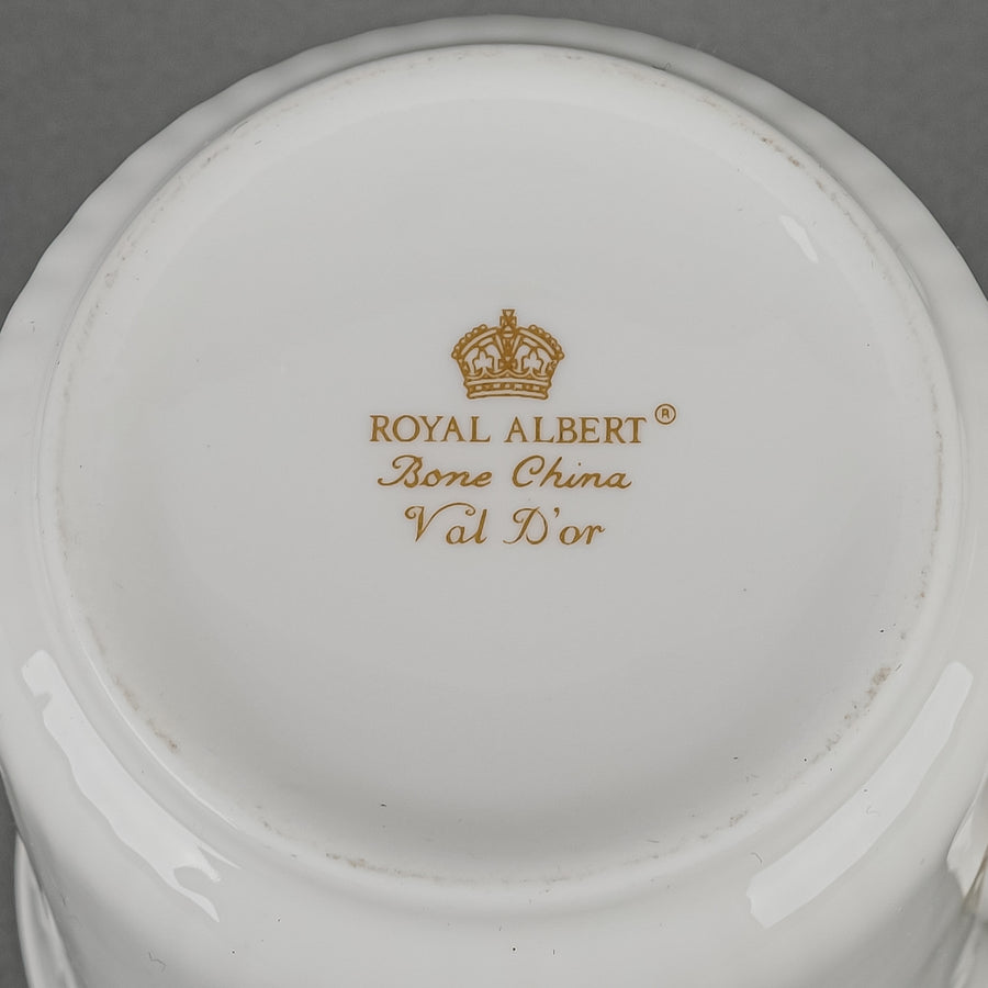 ROYAL ALBERT Val D'or Mugs Set Of 4