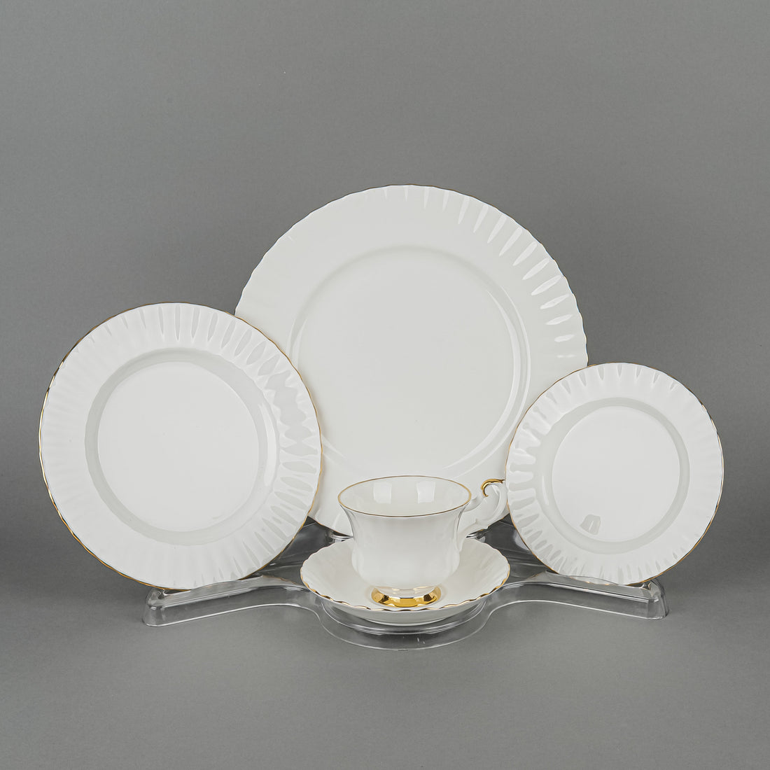 ROYAL ALBERT Val D'or 8 Place Settings