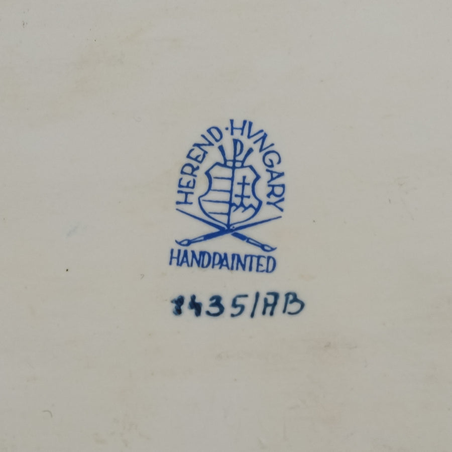HEREND Chinese Bouquet 435 Sandwich Tray