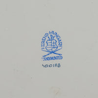 HEREND Chinese Bouquet Blue Ribbon Tray 400