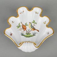 HEREND Rothschild Bird Shell Dish 7444