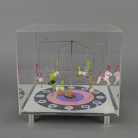 PRODUCED BY JECO Merry Go Round Kinetic Action Clock