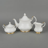 ROYAL ALBERT Val D'or Tea Service 5 Pieces