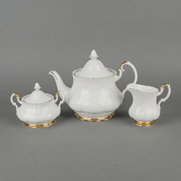 ROYAL ALBERT Val D'or Tea Service 5 Pieces