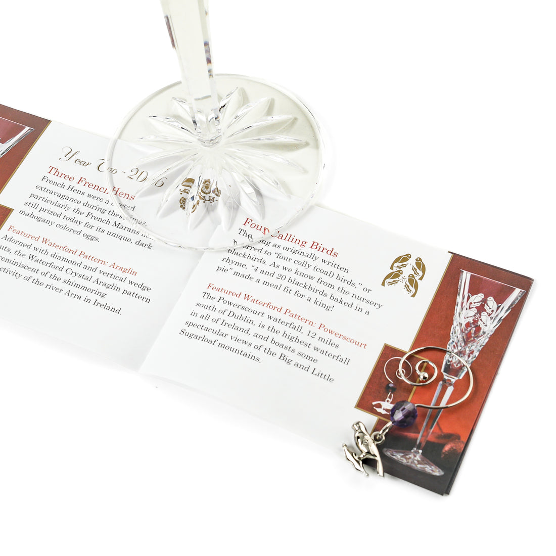 WATERFORD 12 Days Of Christmas Calling Birds Flute