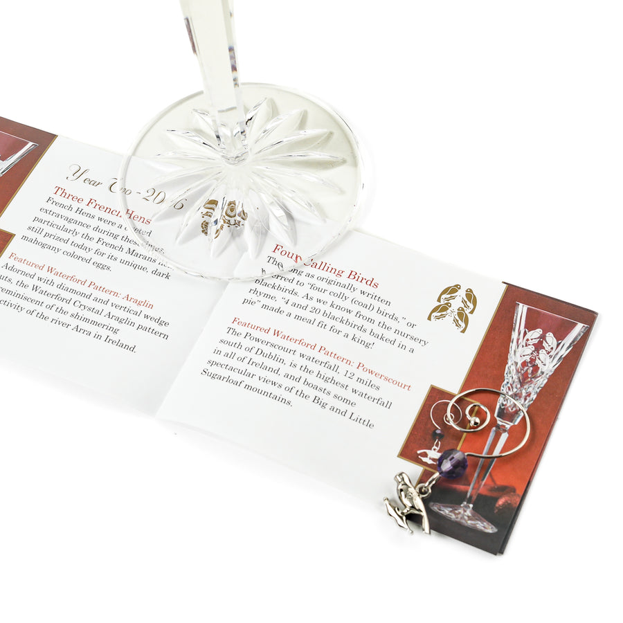 WATERFORD 12 Days Of Christmas Calling Birds Flute