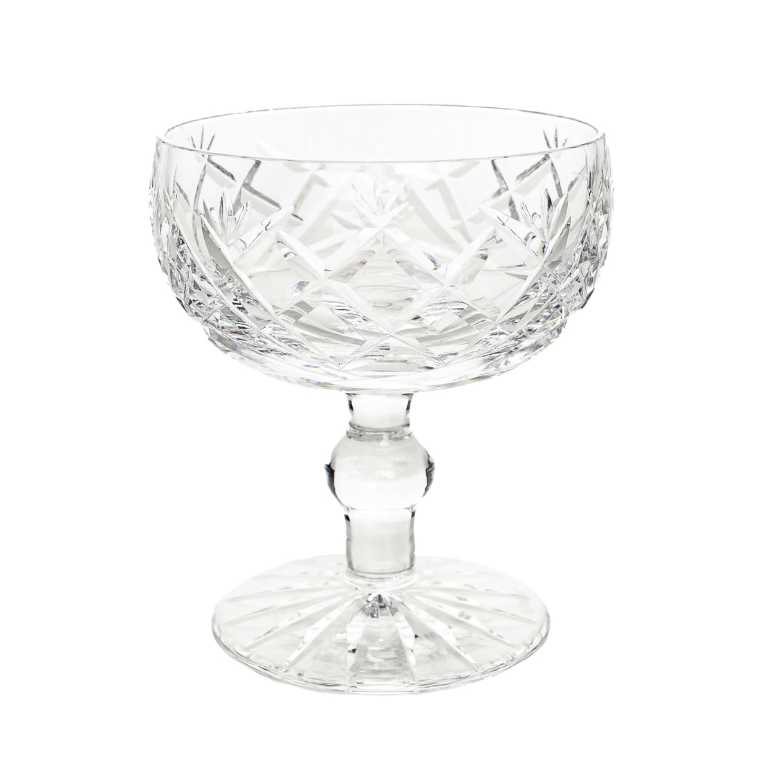 WATERFORD Donegal Coupe Champagne/Dessert Glasses Set of 4