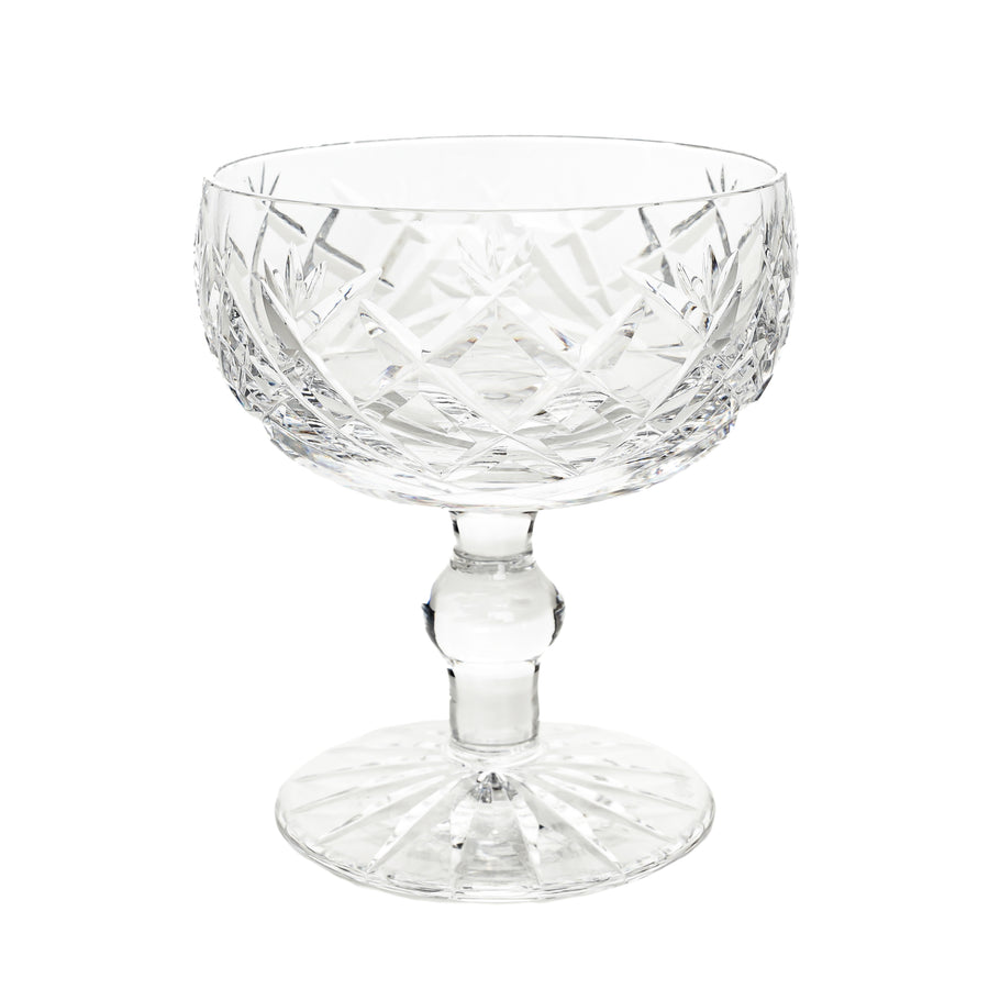 WATERFORD Donegal Coupe Champagne/Dessert Glasses Set of 4