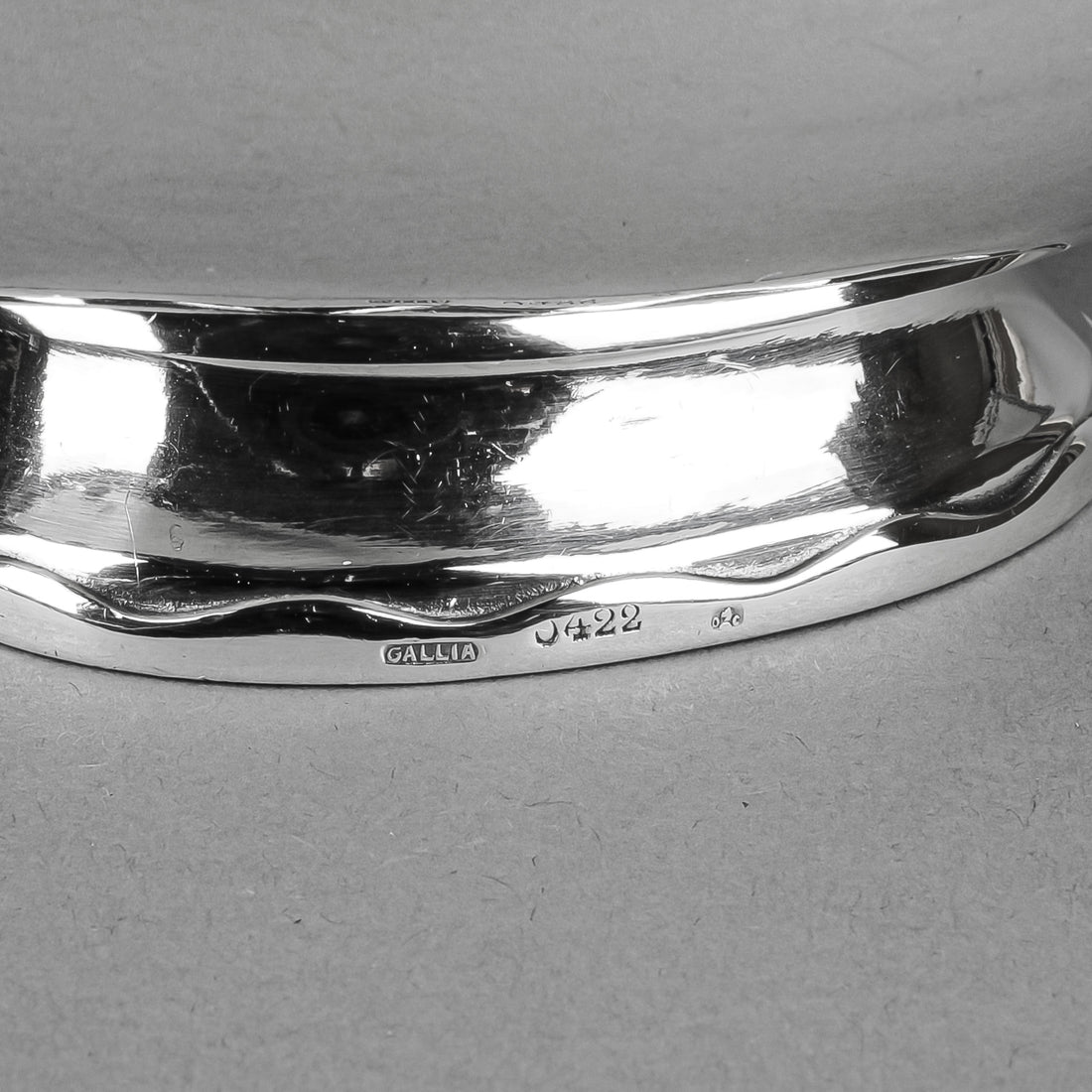 CHRISTOFLE C.Fjerdingstad Silver Plate Gravy Boat Swan & Ladle