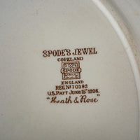 COPELAND SPODE Spode's Jewel Heather & Rose Charger/Platter