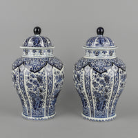 BOCH R SPHINX Delfts Ginger Jars Set/2
