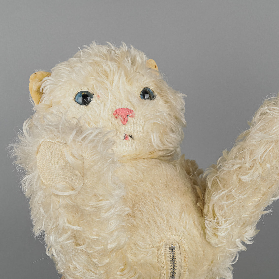 MERRYTHOUGHT Mohair Pajama Bag Cat