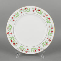 GIBSON Holly & Ivy Dish Set - 8 Place Settings
