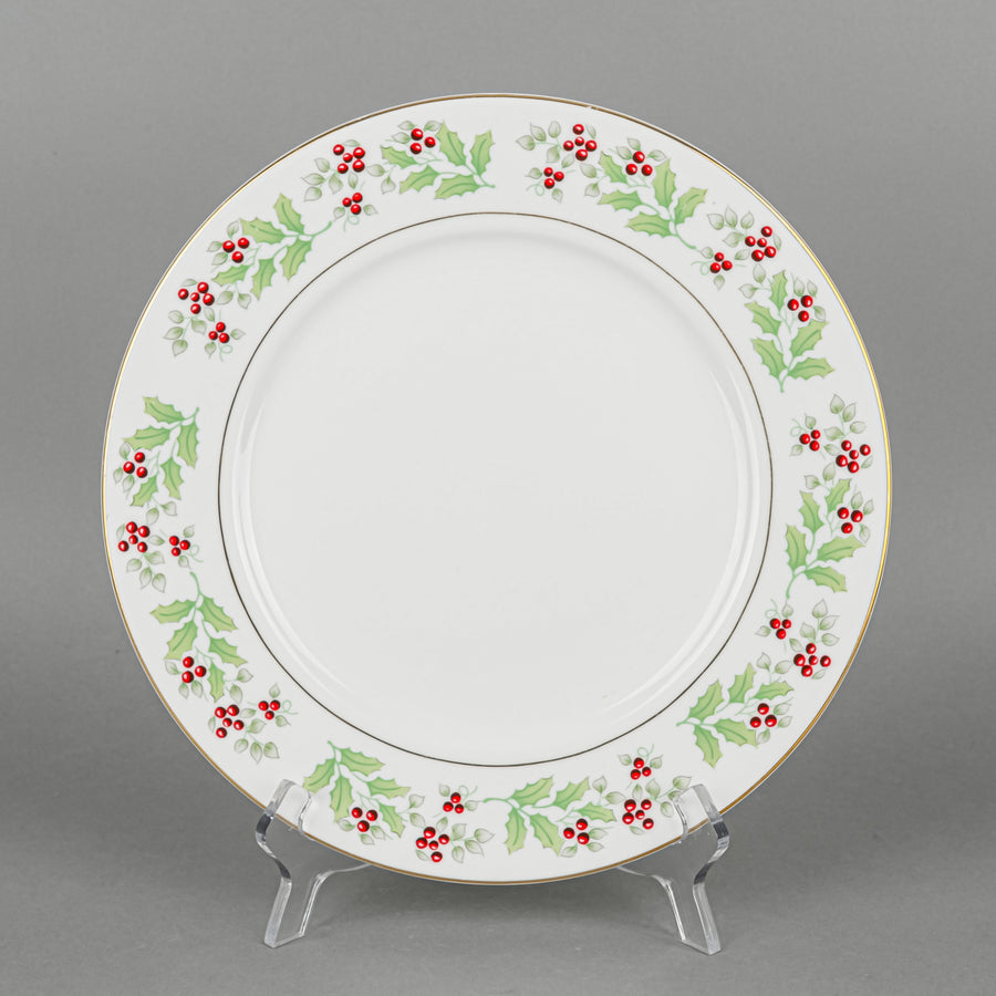 GIBSON Holly & Ivy Dish Set - 8 Place Settings