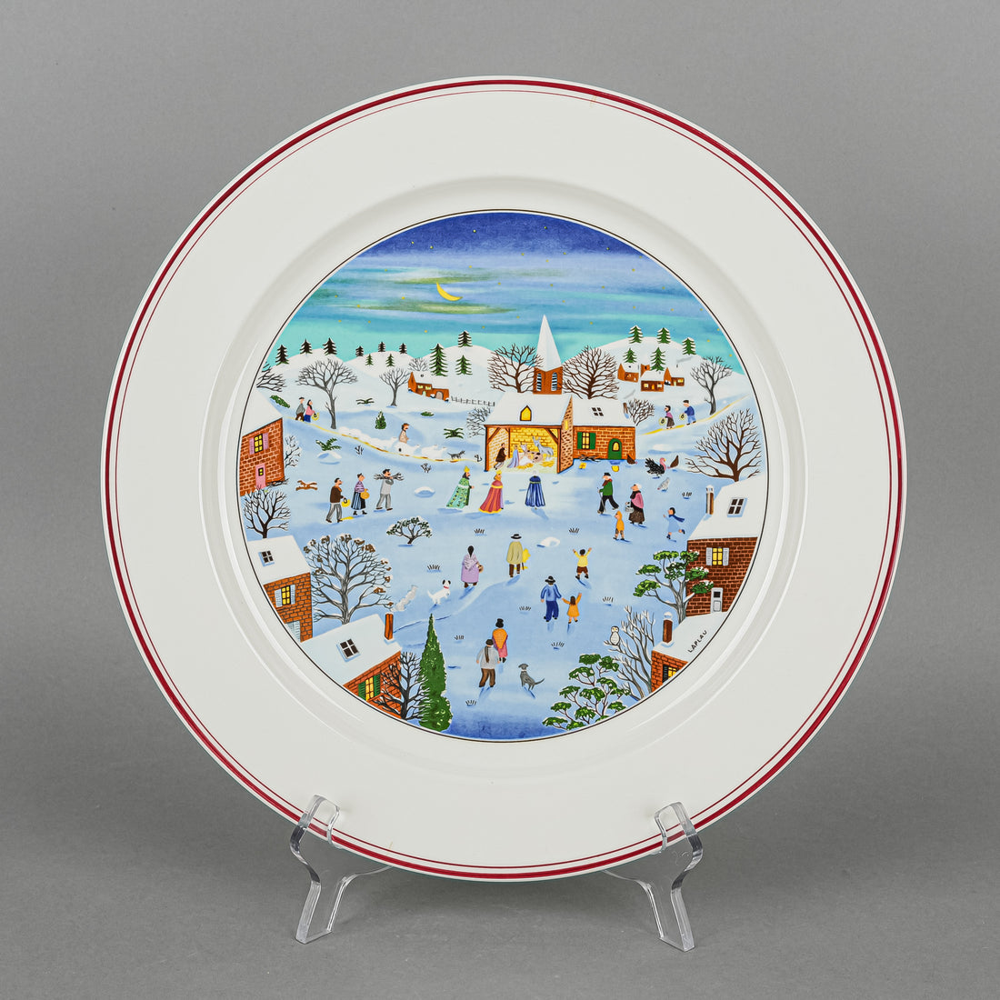 VILLEROY & BOCH Naif Christmas Charger/Platter