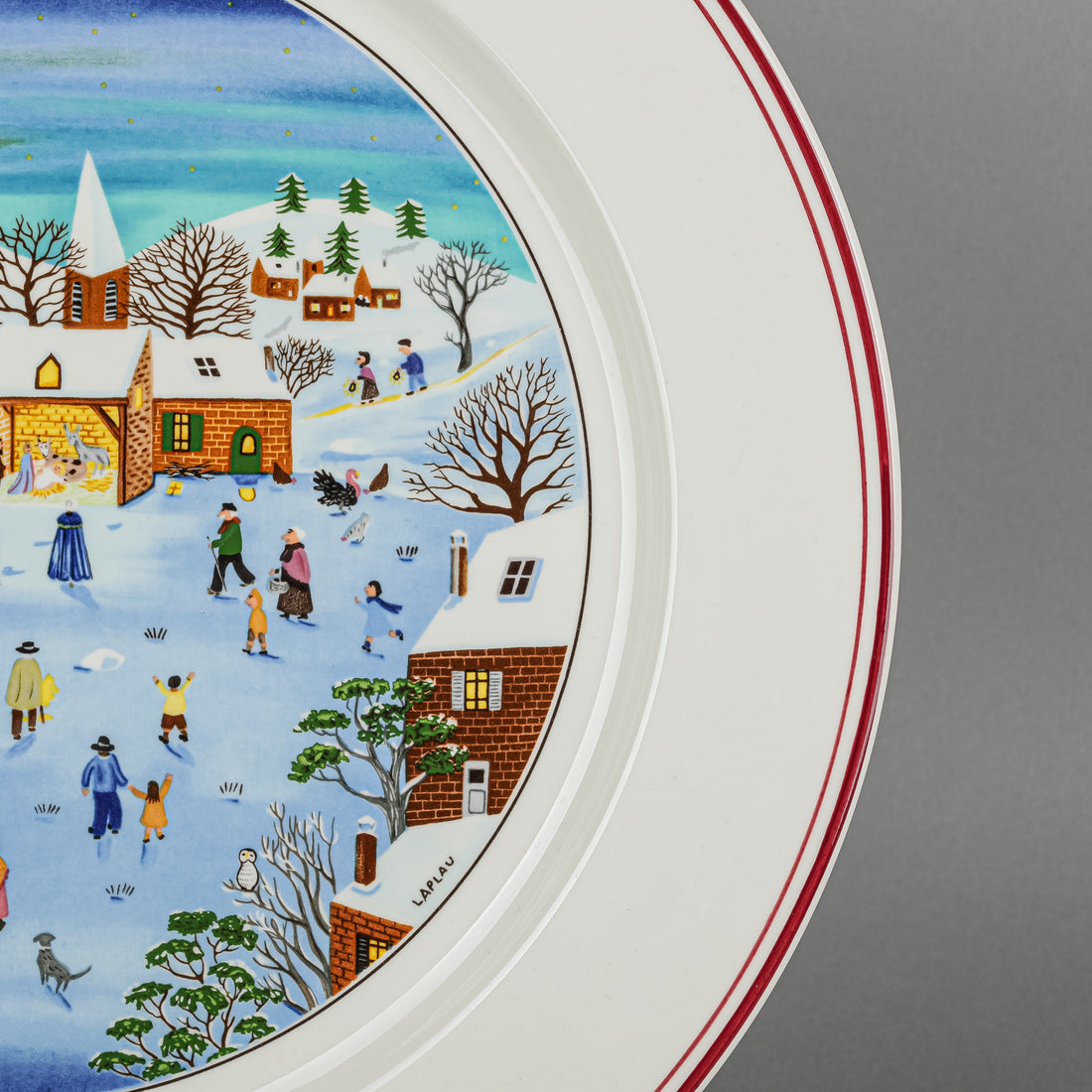 VILLEROY & BOCH Naif Christmas Charger/Platter