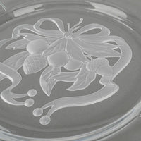 TIFFANY & CO Tiffany Holiday Crystal Charger/Platter