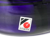 J SVOBODA KARLOV Cobalt Art Glass Vase