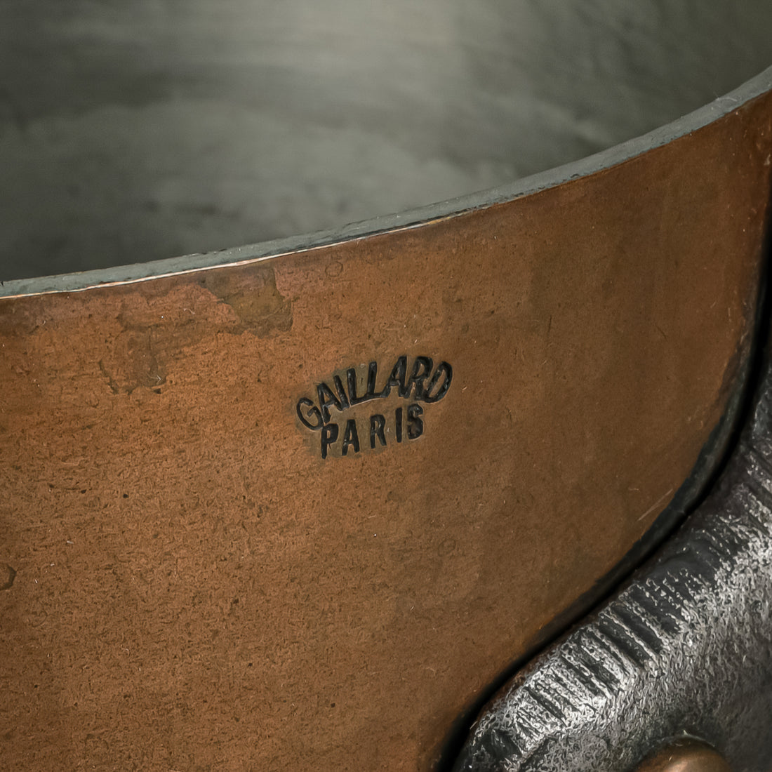 GAILLARD Paris Hammered Copper 22cm Saucepan