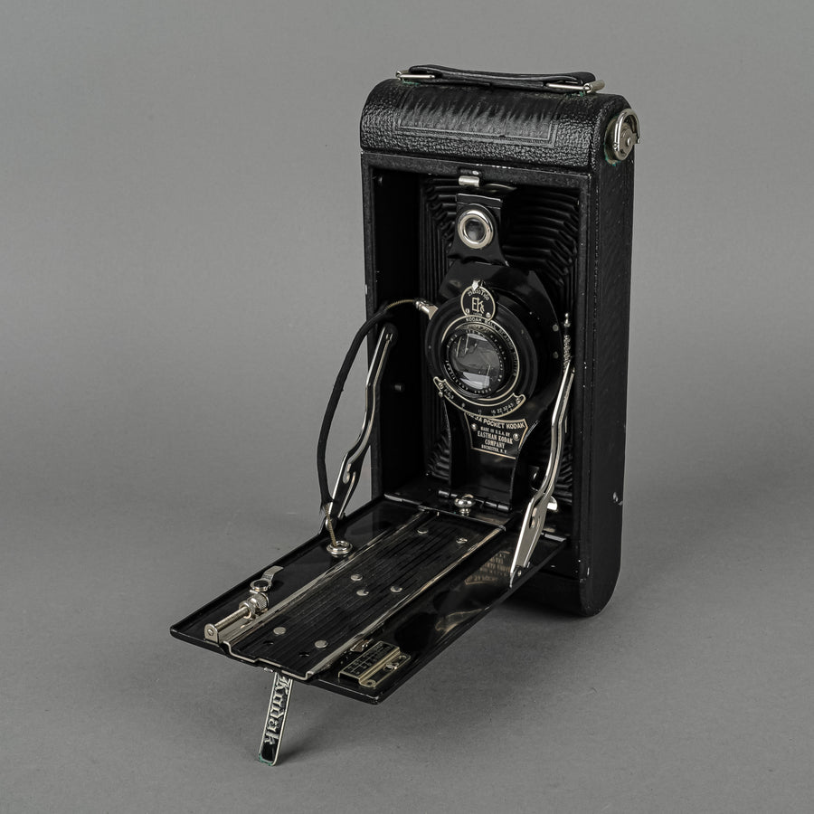 Antique KODAK No 3a Folding Pocket Camera With Case
