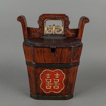 Chinese Wooden Teapot Carrier