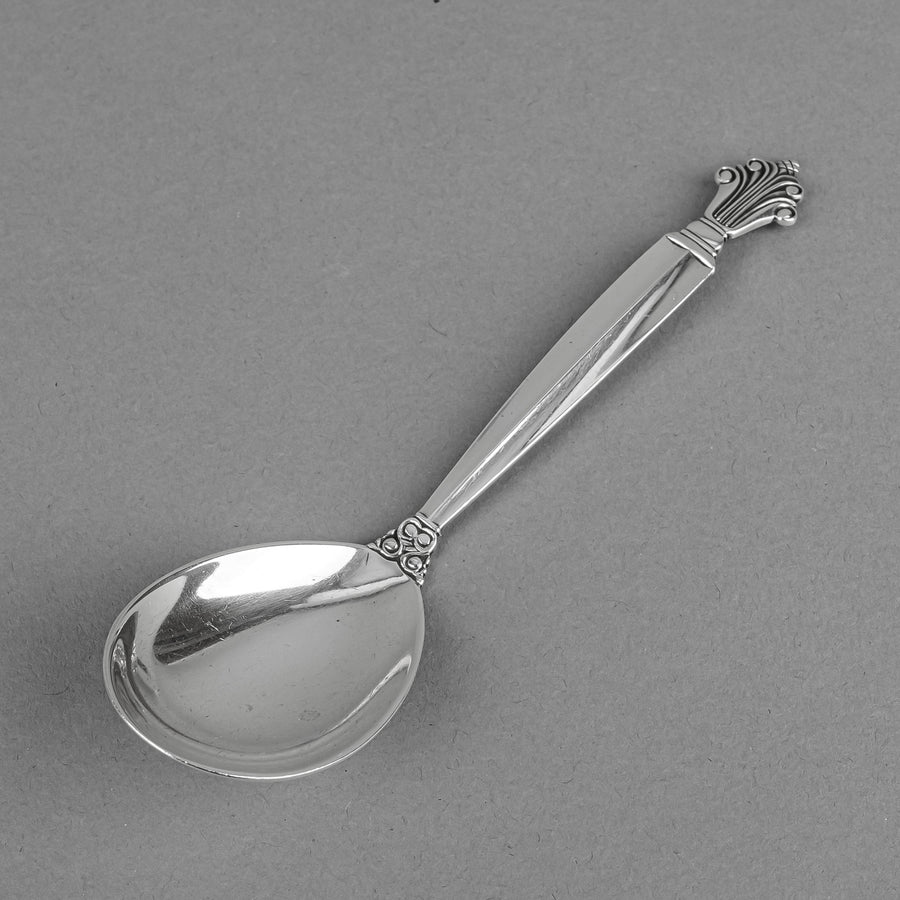 GEORG JENSEN Acanthus Sterling Sugar Spoon