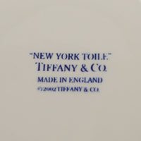TIFFANY & CO New York Toile Round Covered Trinket Box