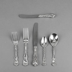 BIRKS STERLING Louis XV Sterling Luncheon Flatware 33 Pieces