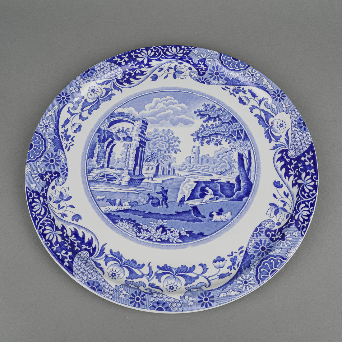 SPODE Blue Italian Domed Cake/Cheese Plate
