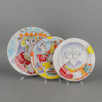 GIOVANNI DESIMONE 1965 Plates Set Of 3