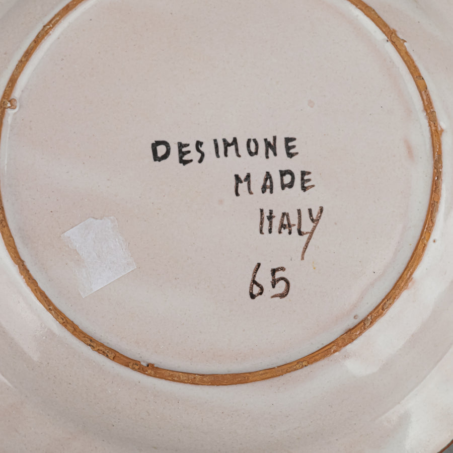 GIOVANNI DESIMONE 1965 Plates Set Of 3