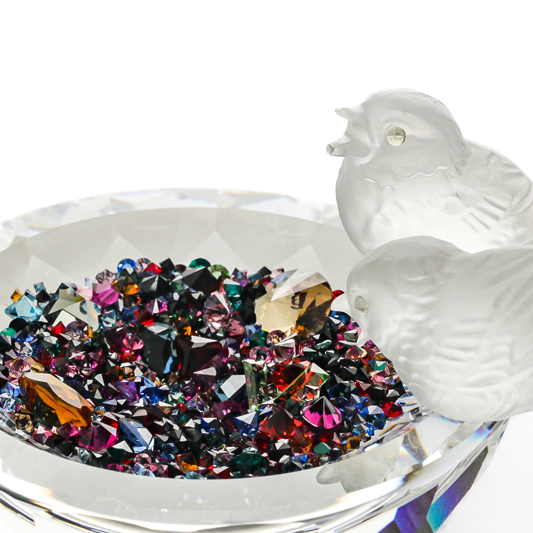 SWAROVSKI Bird Bath 010029 With Loose Crystals