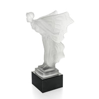 DESNA  After H.Hoffman Flying Lady Frosted Glass Figure