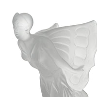 DESNA  After H.Hoffman Flying Lady Frosted Glass Figure