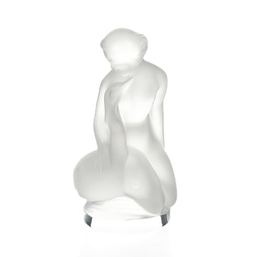 LALIQUE Figurine Leda & Swan 11905