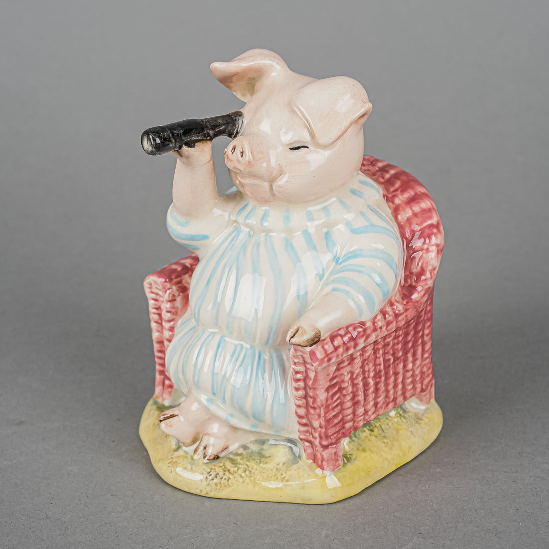 BESWICK Figurine Beatrix Potter Little Pig Robinson Spying 3031