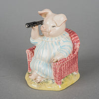 BESWICK Figurine Beatrix Potter Little Pig Robinson Spying 3031