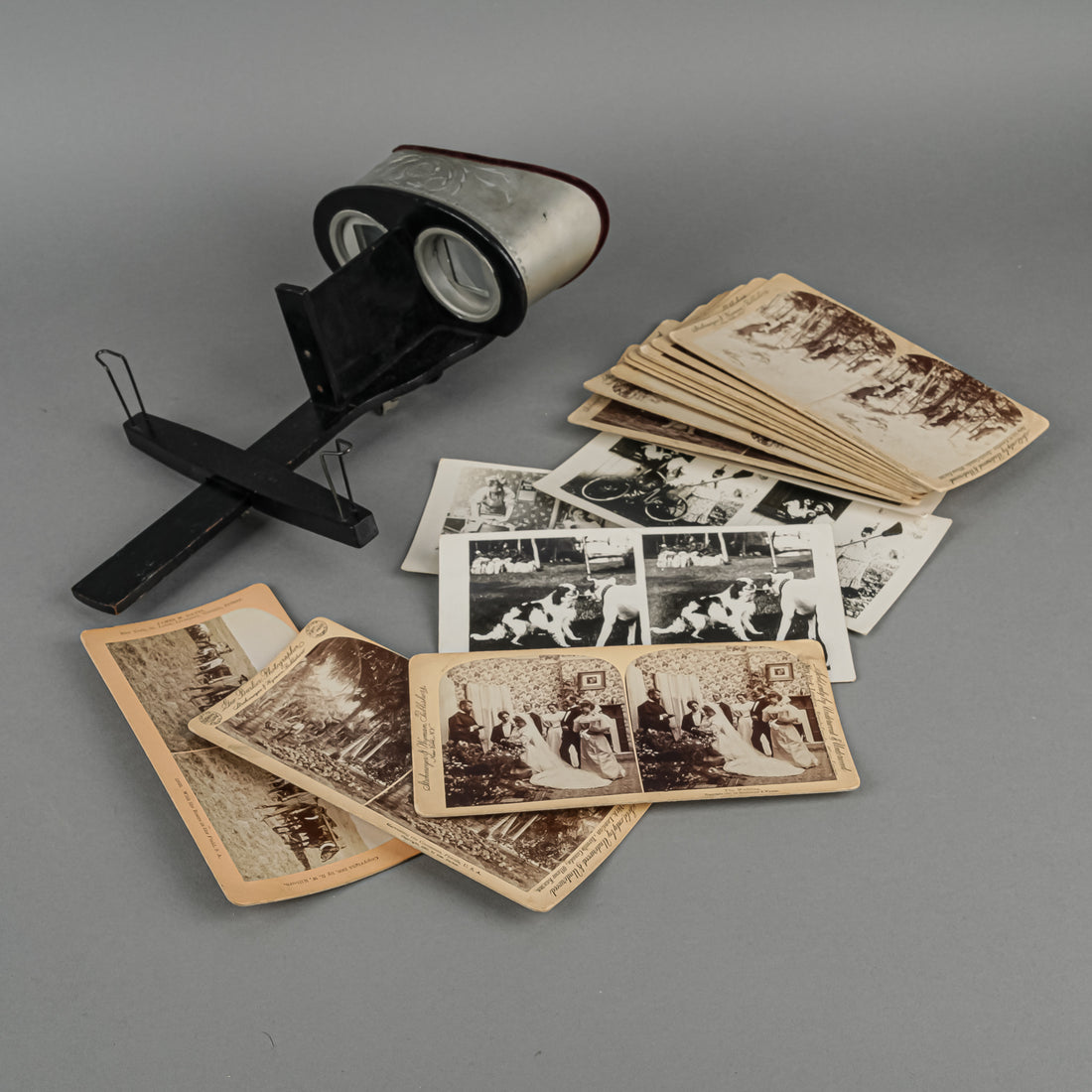 MERCURY Stereoscope With 178 Views